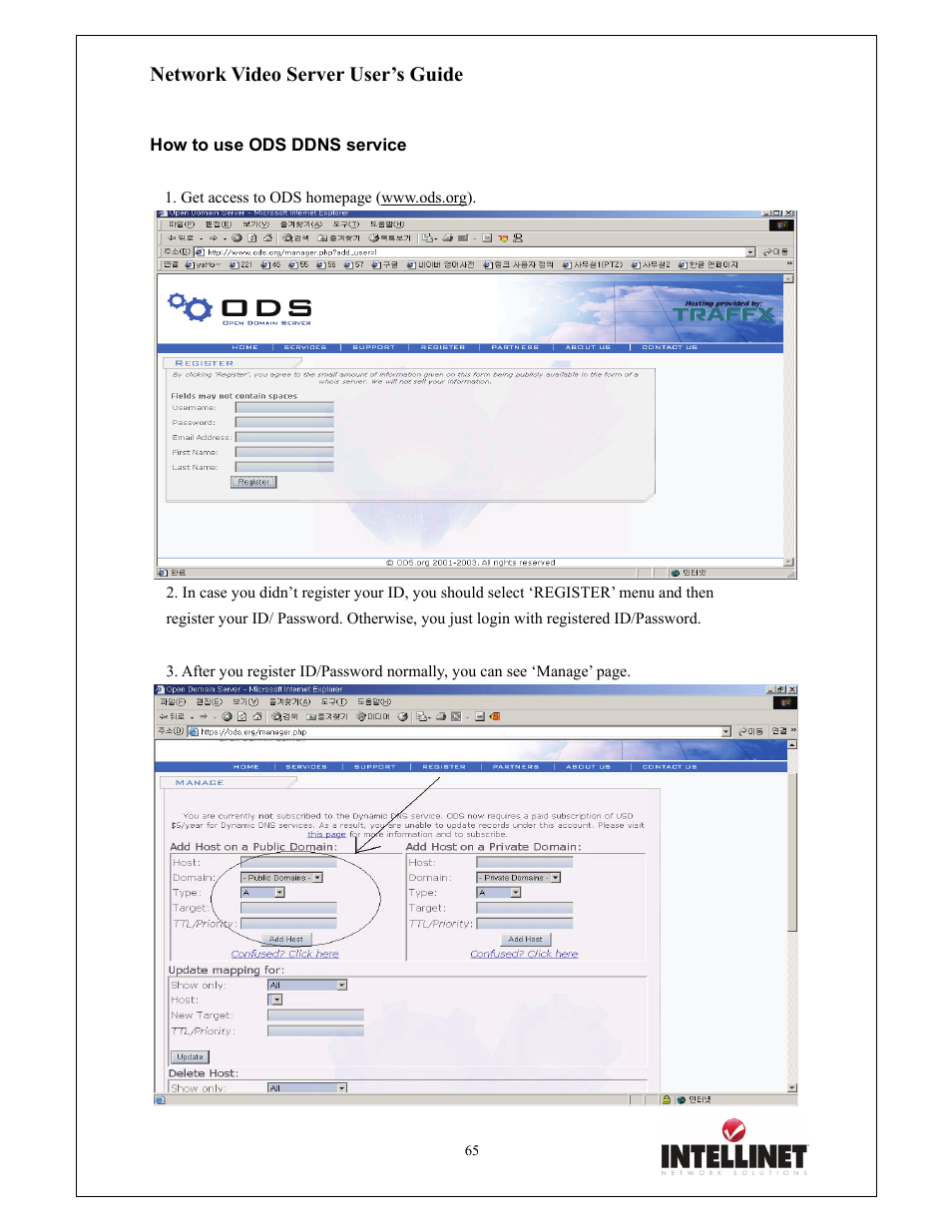 Network video server user’s guide | Intellinet Network Solutions 550000 User Manual | Page 65 / 78