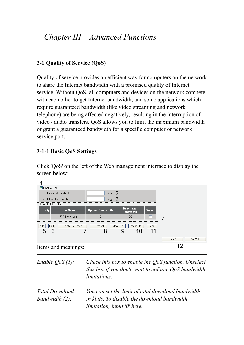 Chapter iii advanced functions | Intellinet Network Solutions 523967 User Manual | Page 83 / 128