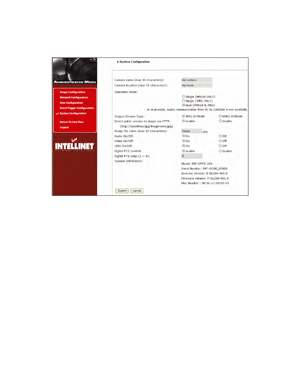 6 system configuration | Intellinet Network Solutions PRO SERIES INT-PSNC-UM-1106-06 User Manual | Page 47 / 128