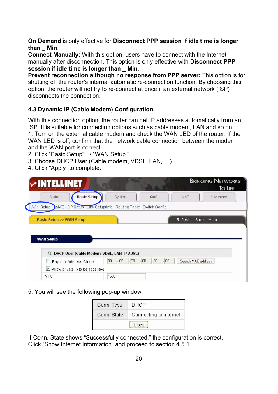 Intellinet Network Solutions 523615 User Manual | Page 20 / 60