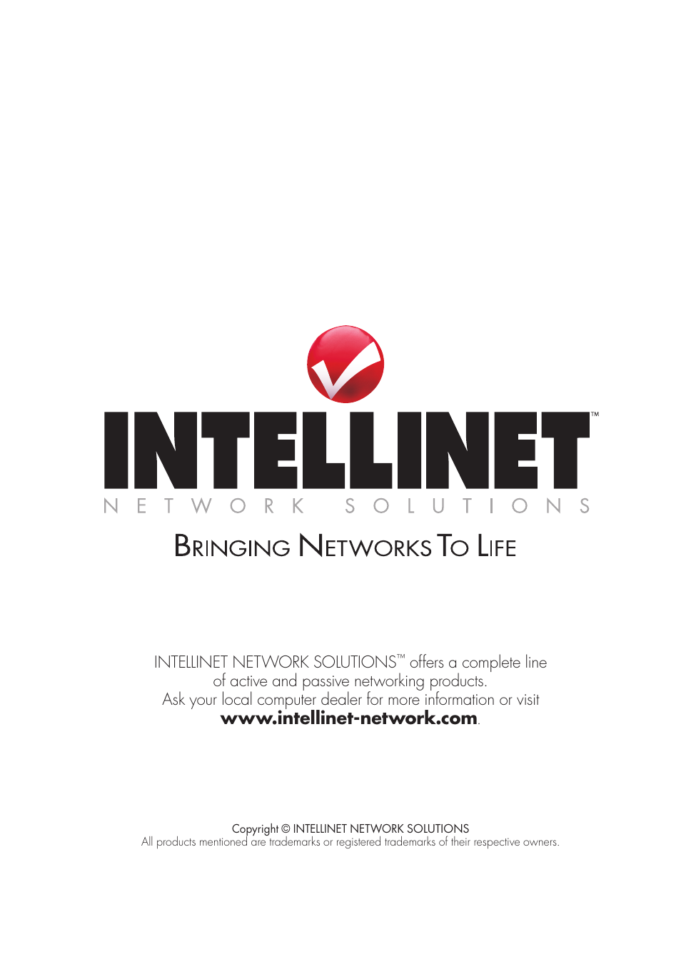 Intellinet Network Solutions PowerLine HD Ethernet Adapter 503839 User Manual | Page 12 / 12