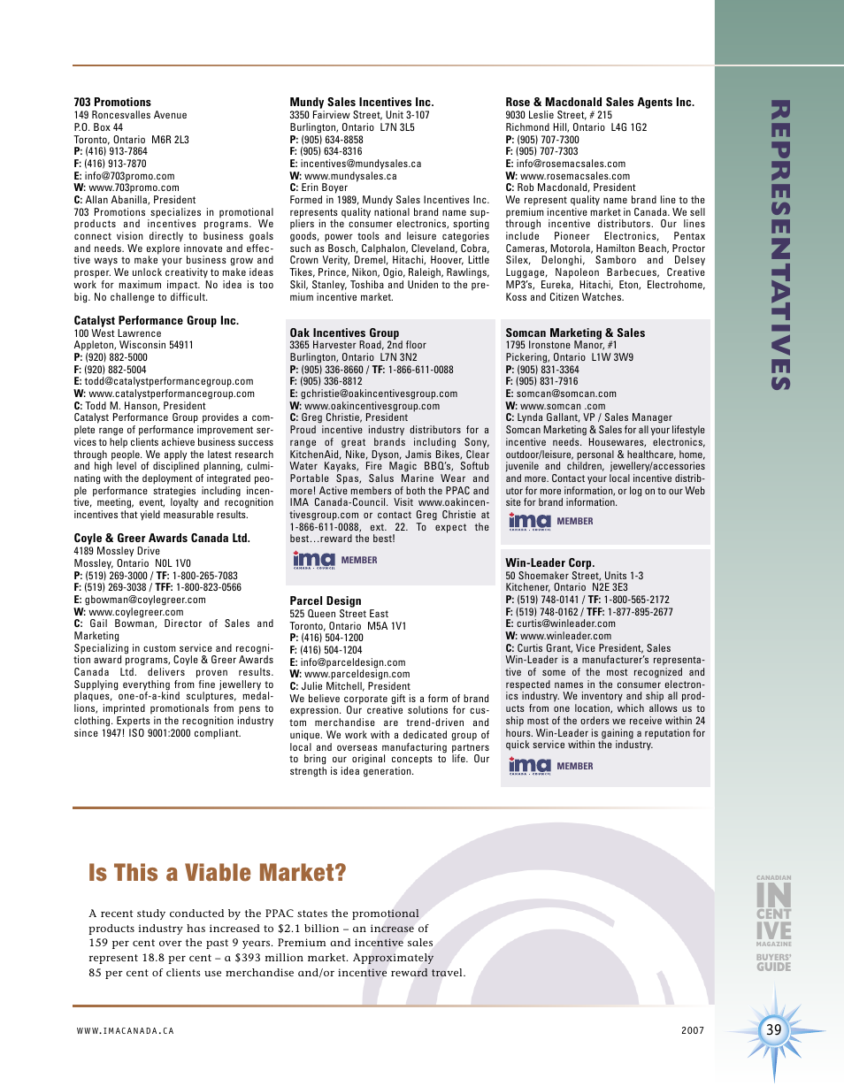 Is this a viable market | Incentive Publications PM40801507 User Manual | Page 39 / 48