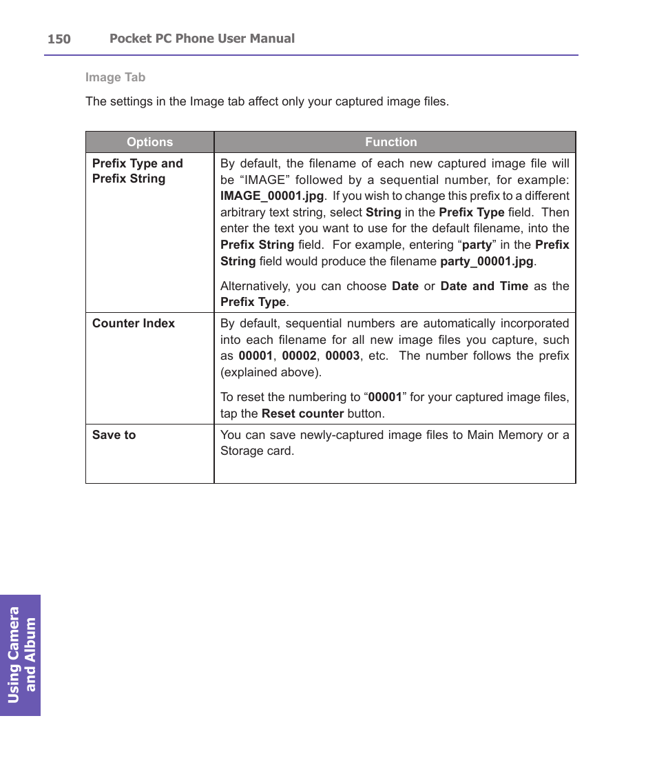 i-mate PDA2 User Manual | Page 150 / 177