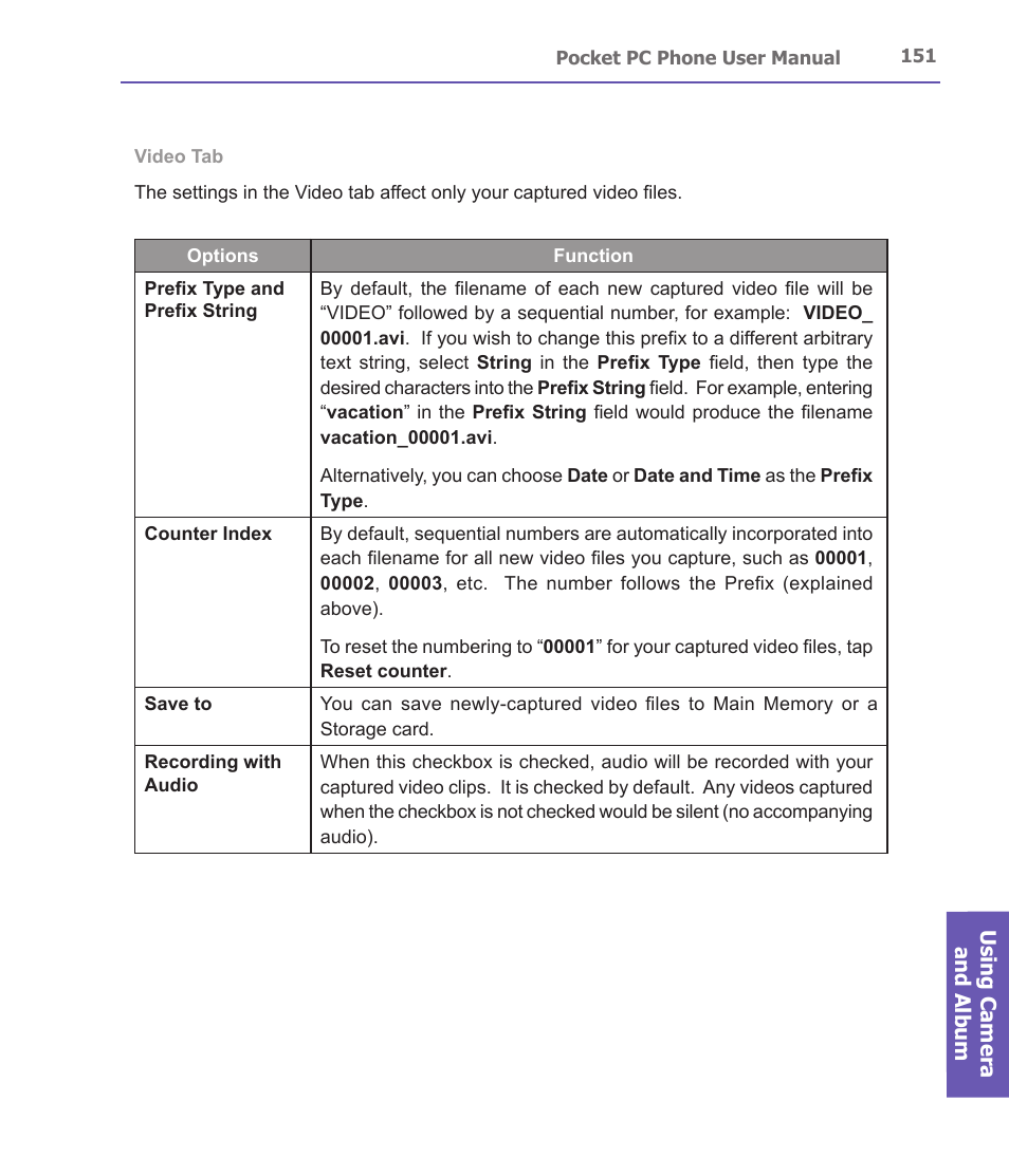 i-mate PDA2 User Manual | Page 151 / 177