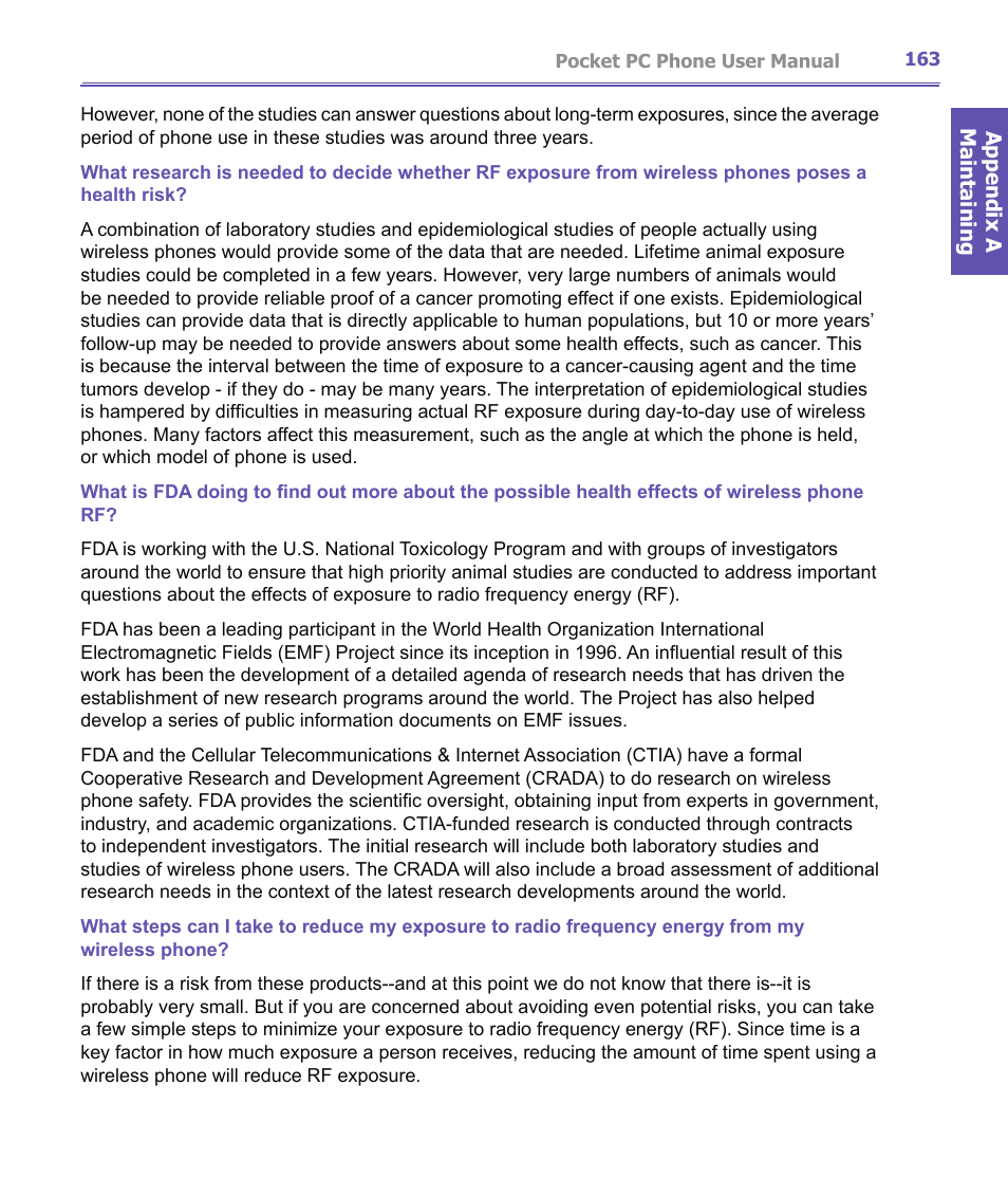 i-mate PDA2K EVDO User Manual | Page 163 / 176