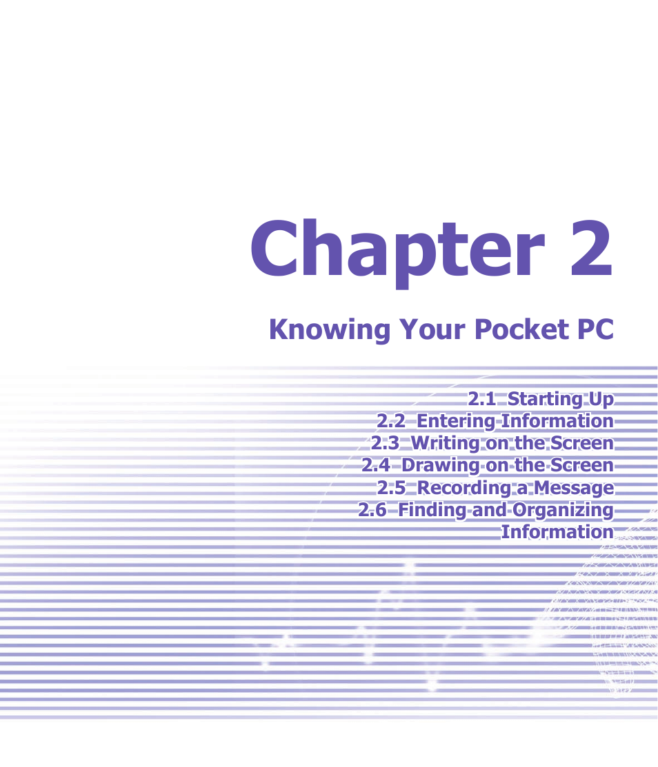 Chapter 2 | i-mate PDA2K EVDO User Manual | Page 21 / 176