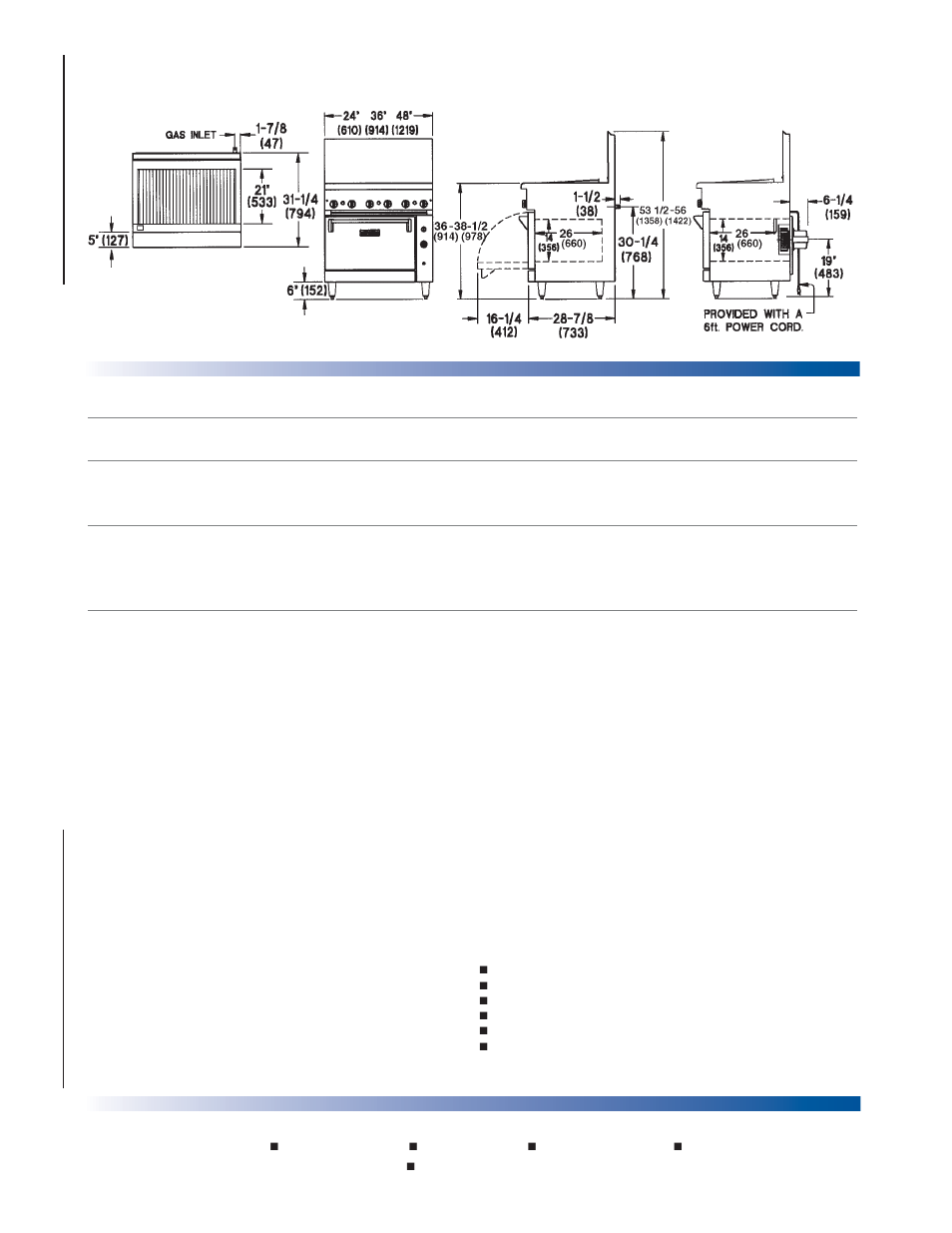 Imperial range match radiant char-broilers | Imperial Range 48BR User Manual | Page 2 / 2
