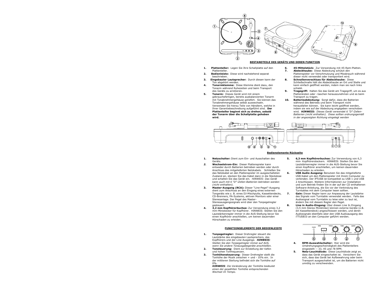 ION IPTUSB User Manual | Page 7 / 12