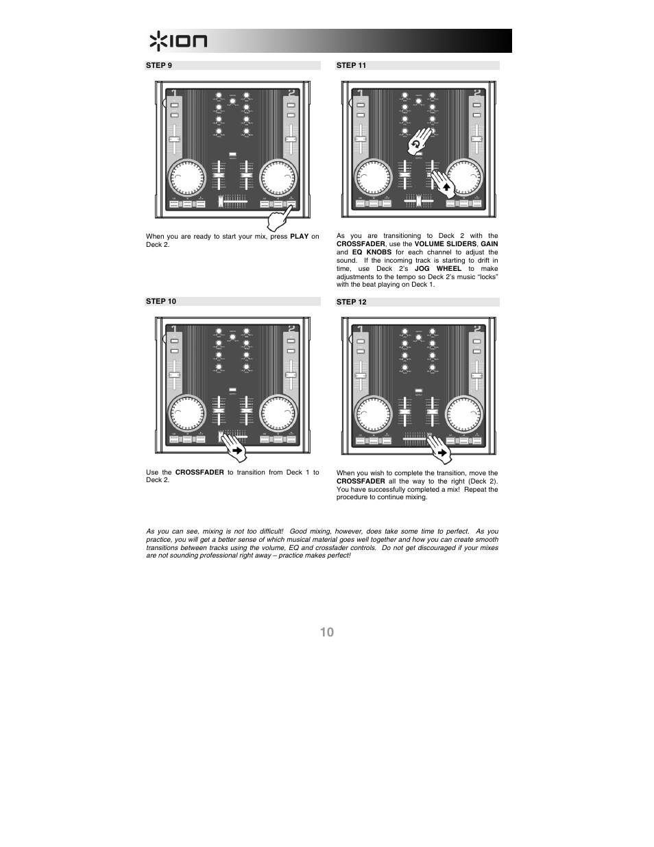 ION iCUE User Manual | Page 10 / 56