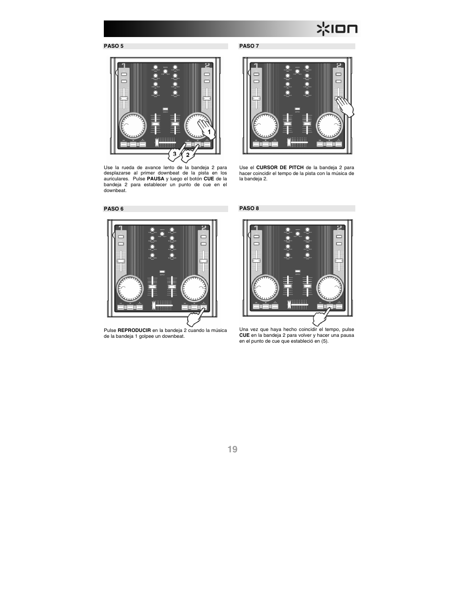 ION iCUE User Manual | Page 19 / 56
