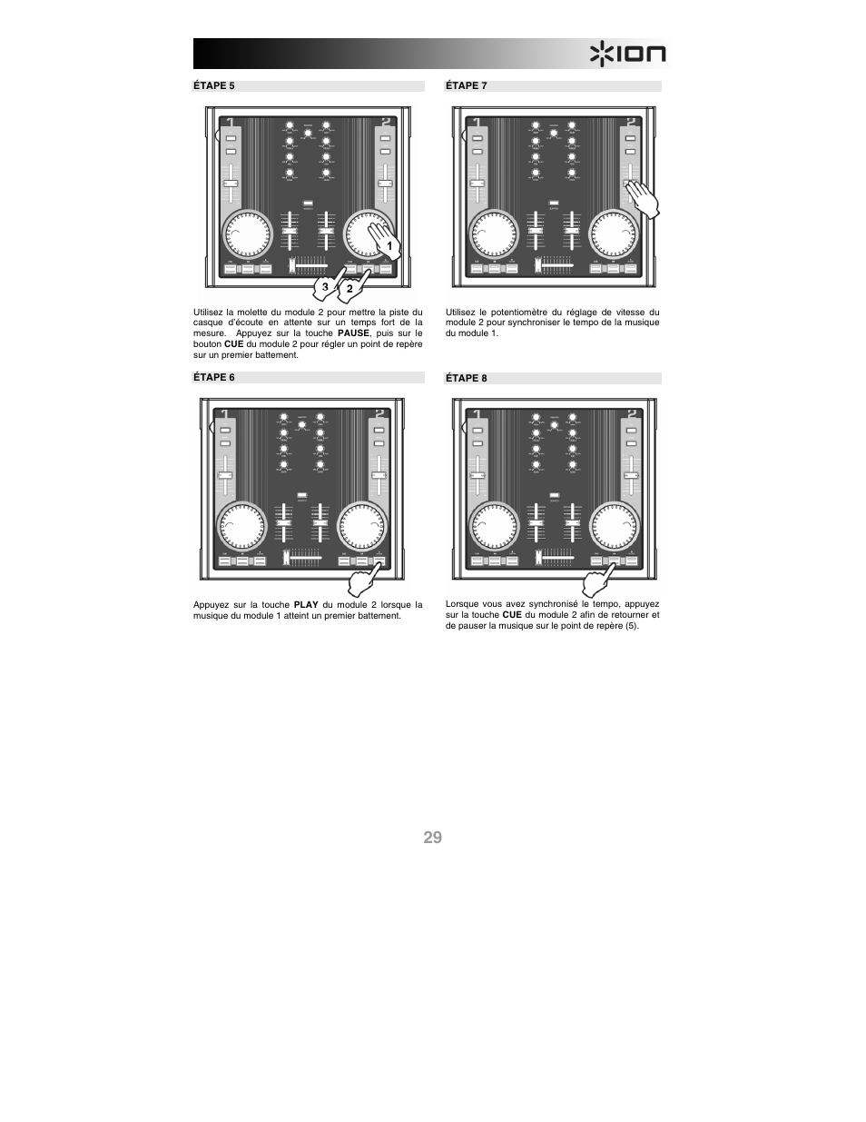 ION iCUE User Manual | Page 29 / 56