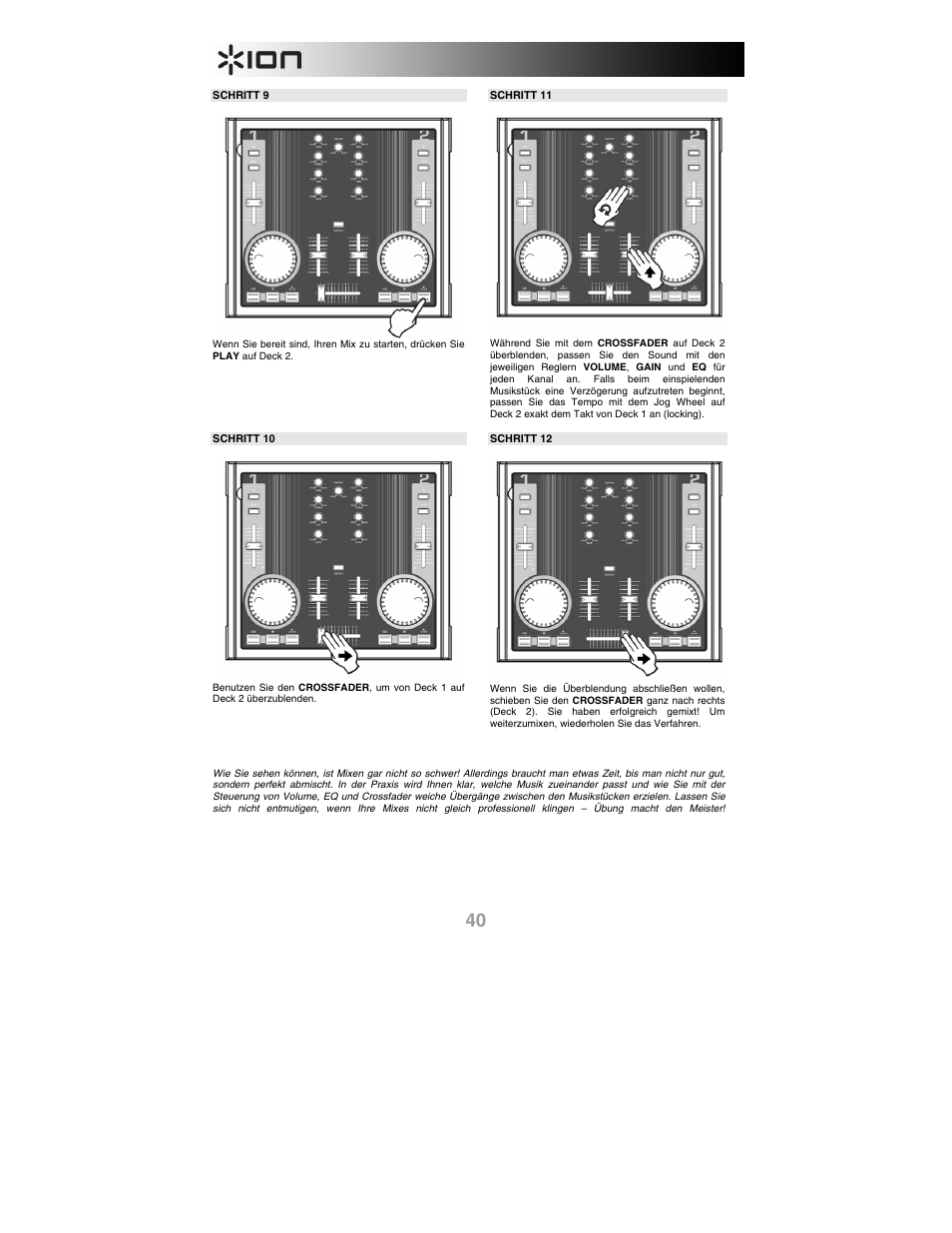 ION iCUE User Manual | Page 40 / 56