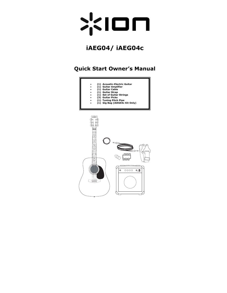 ION iAEG04 User Manual | 20 pages