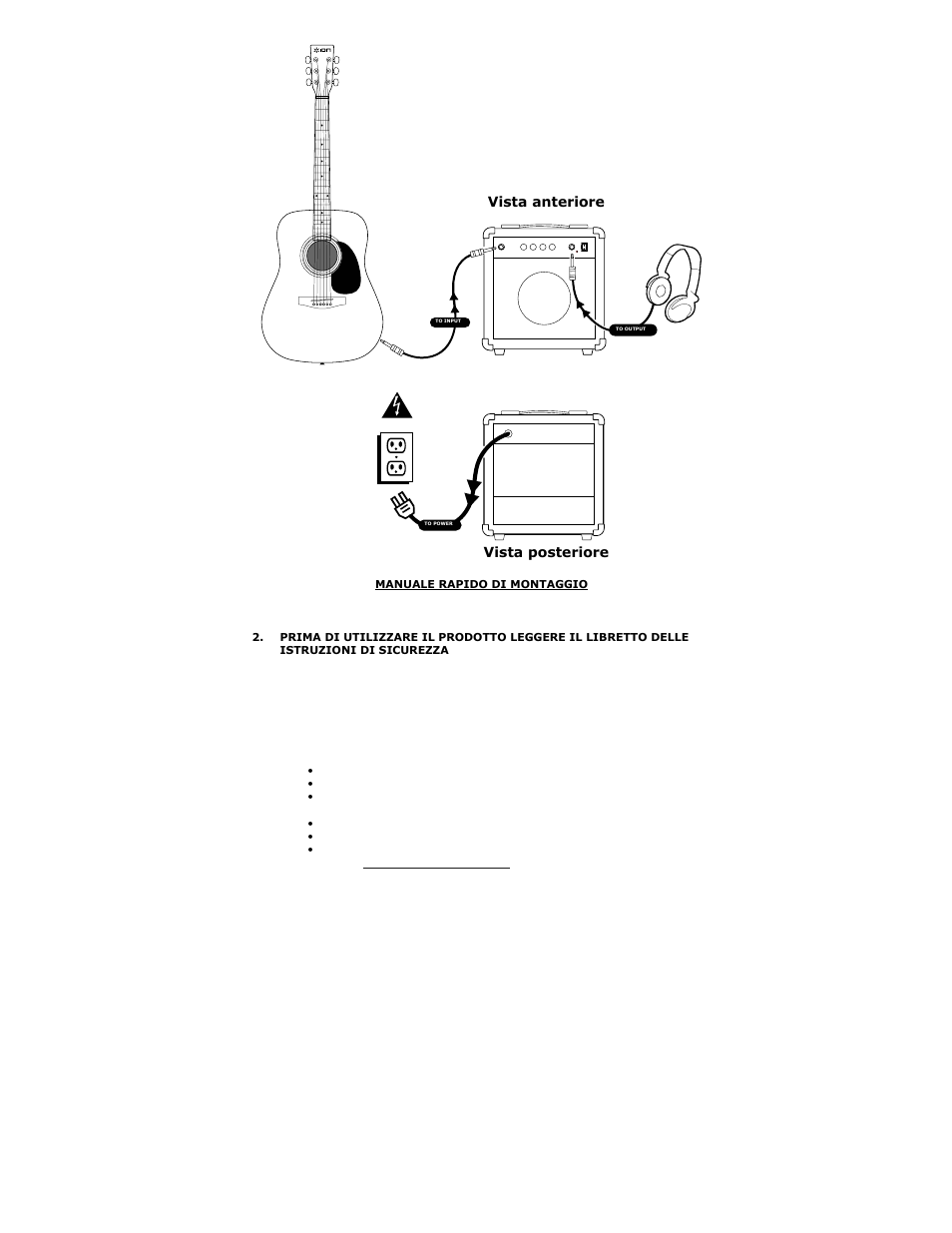 Vista posteriore vista anteriore | ION iAEG04 User Manual | Page 18 / 20