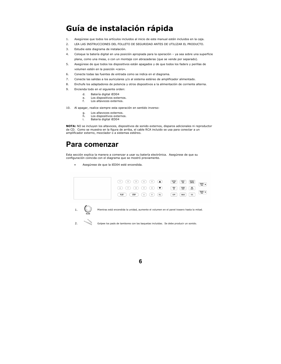Guía de instalación rápida, Para comenzar | ION IED04 User Manual | Page 8 / 24