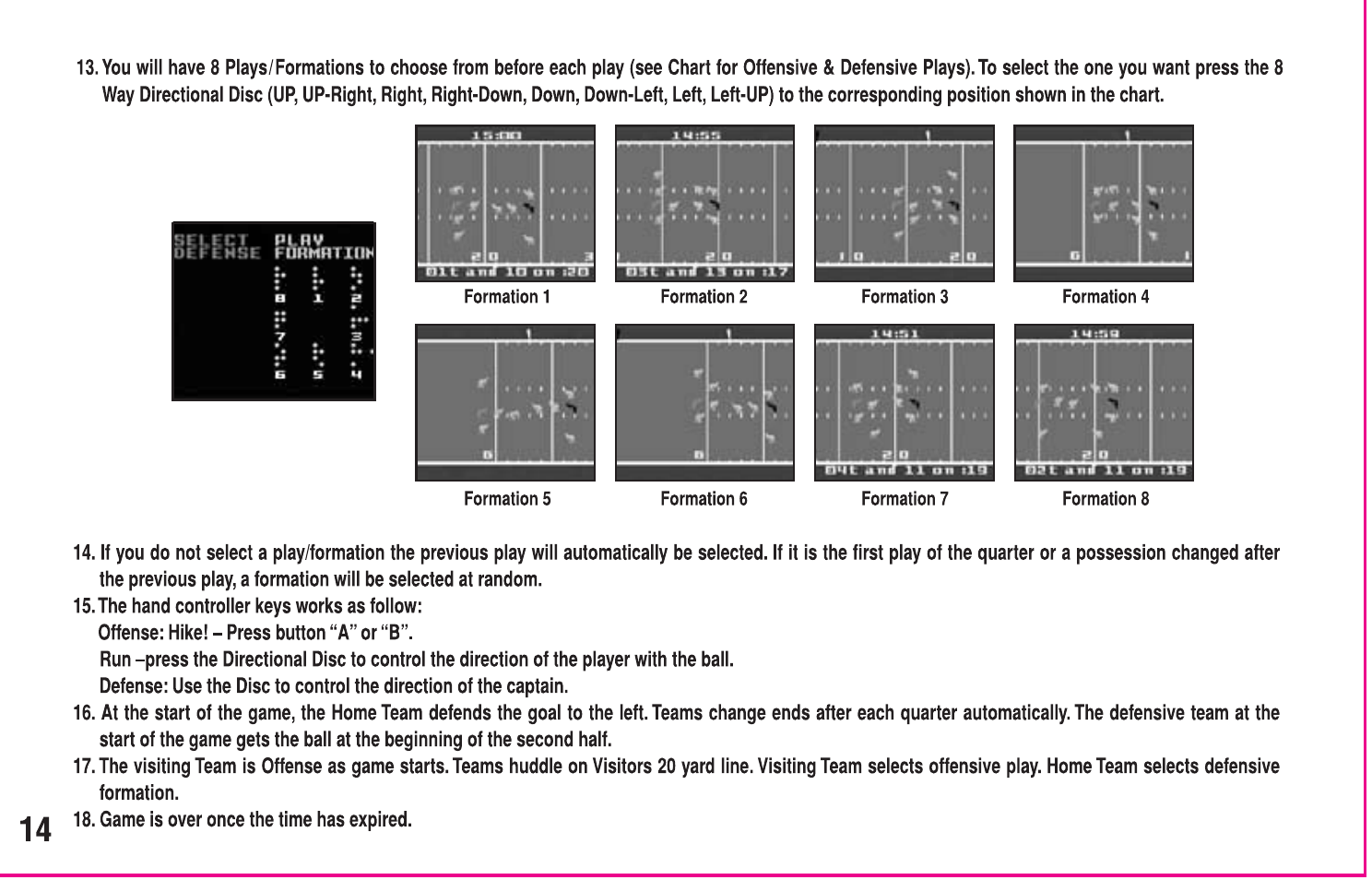 Intellivision Productions 10400 User Manual | Page 16 / 36