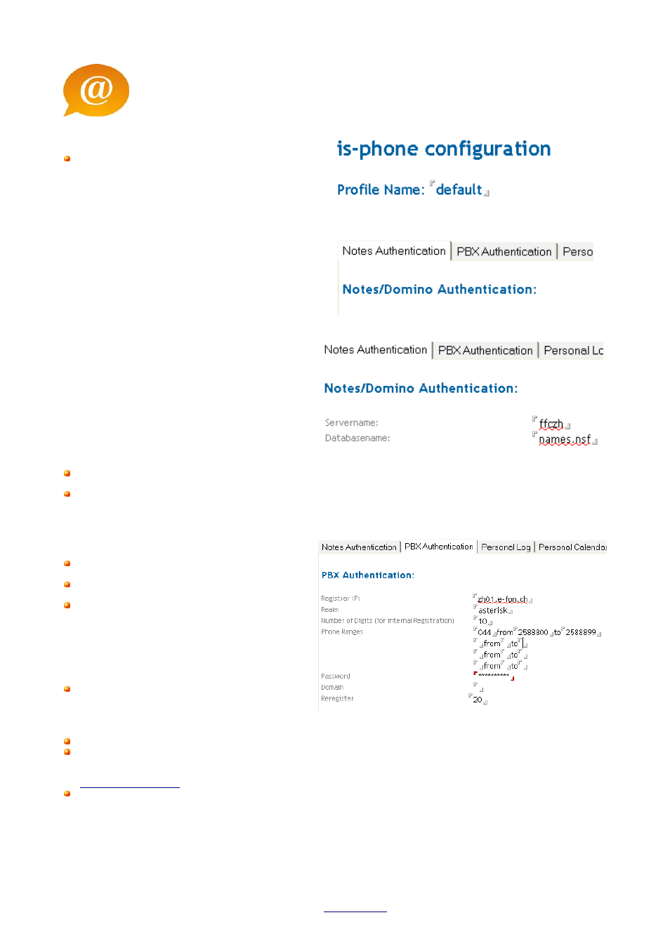 IBM IS-PHONE 6.X User Manual | Page 9 / 15