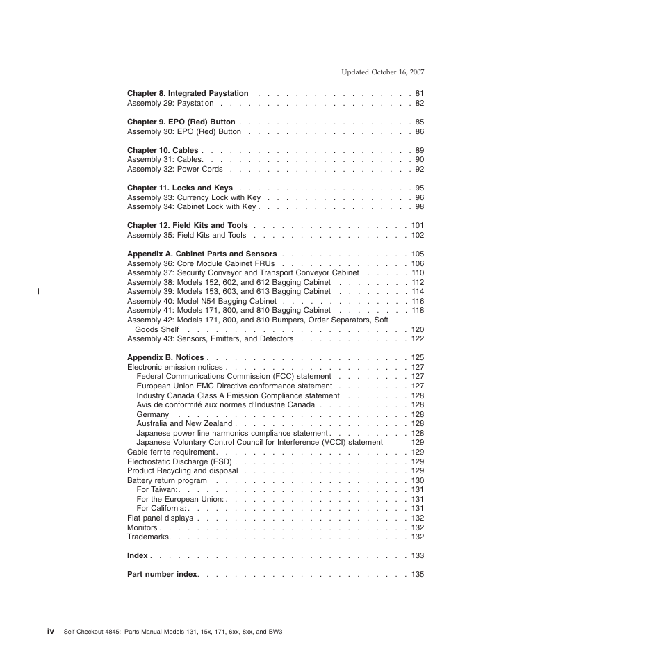 IBM 8xx User Manual | Page 6 / 156