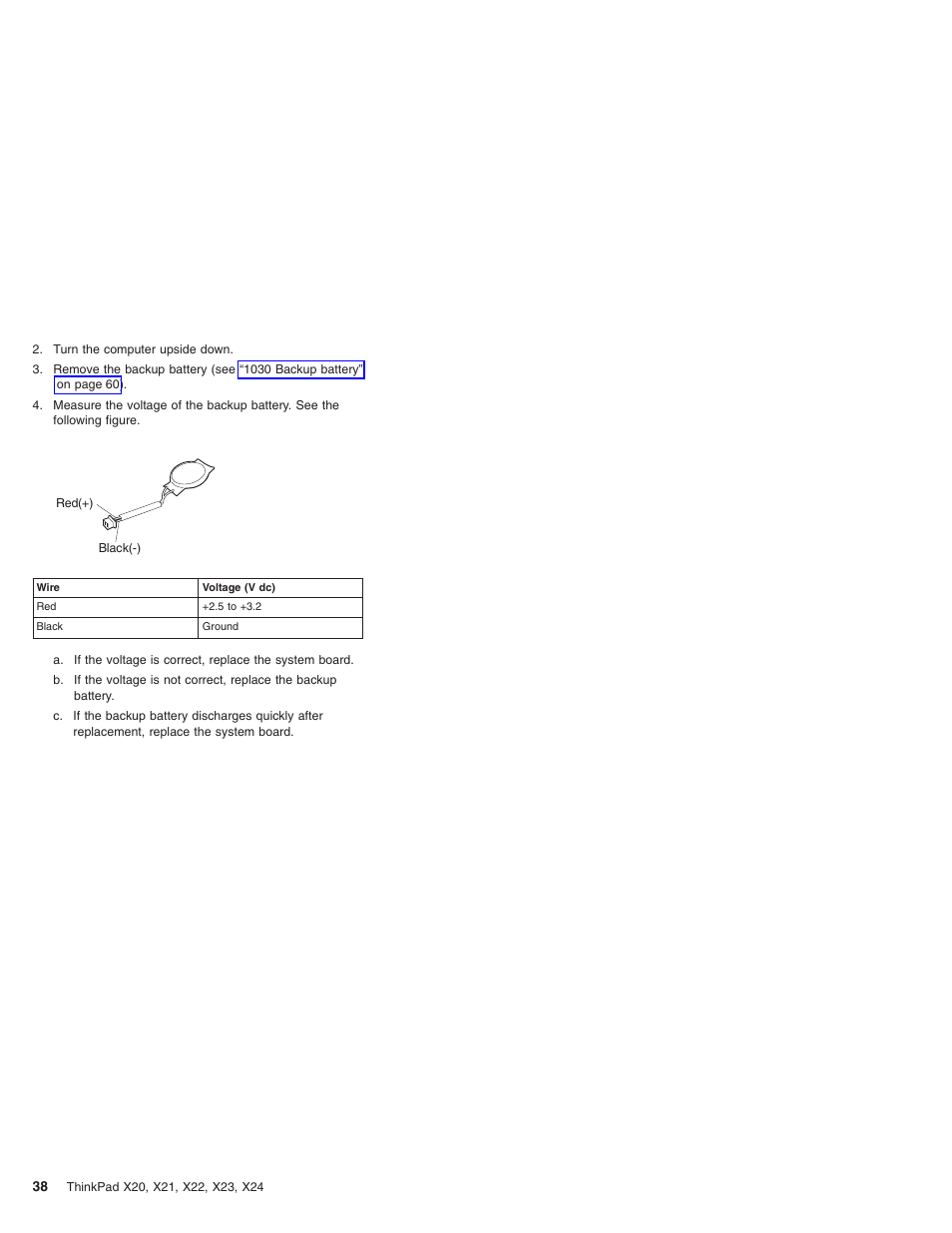 Power system checkout | IBM X23 User Manual | Page 42 / 141