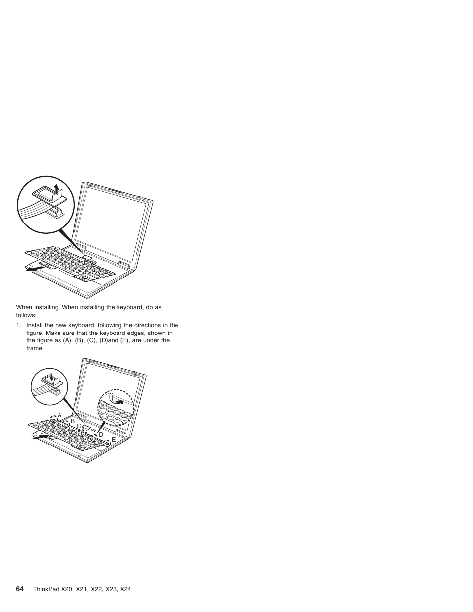 IBM X23 User Manual | Page 68 / 141