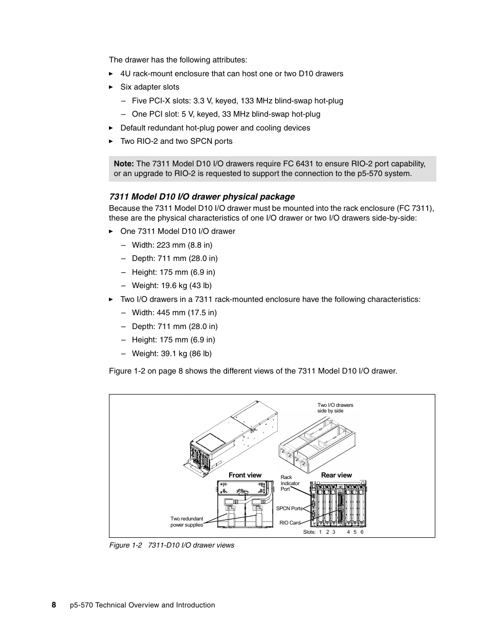 IBM P5 570 User Manual | Page 20 / 82