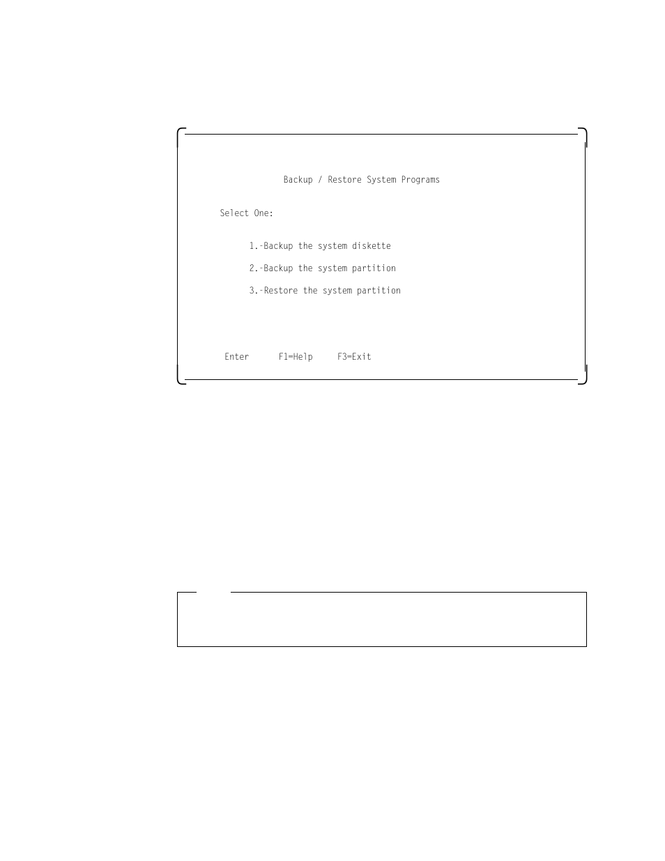 Backup/restore system programs menu, Set configuration menu, 4 backup/restore system programs menu | 5 set configuration menu | IBM SG24-4576-00 User Manual | Page 100 / 235