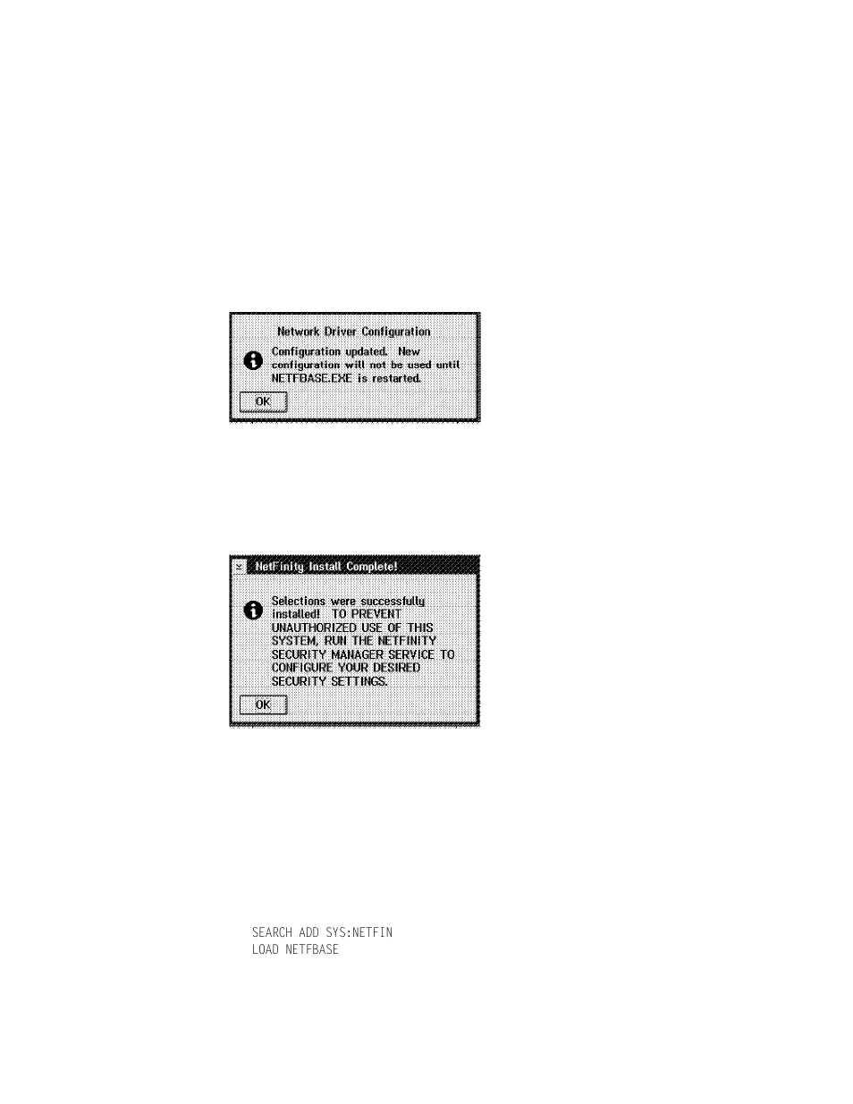3 starting netfinity | IBM SG24-4576-00 User Manual | Page 163 / 235