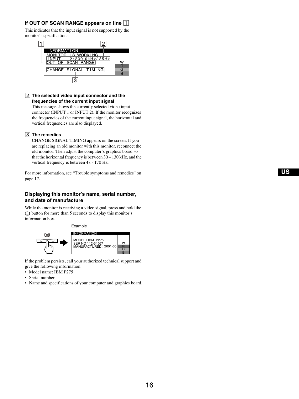 IBM P275 User Manual | Page 18 / 23