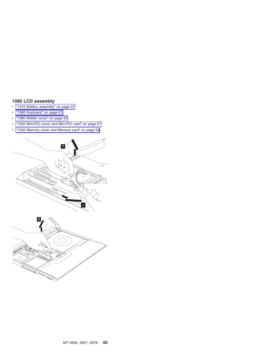 1090 lcd assembly | IBM R31 User Manual | Page 71 / 235