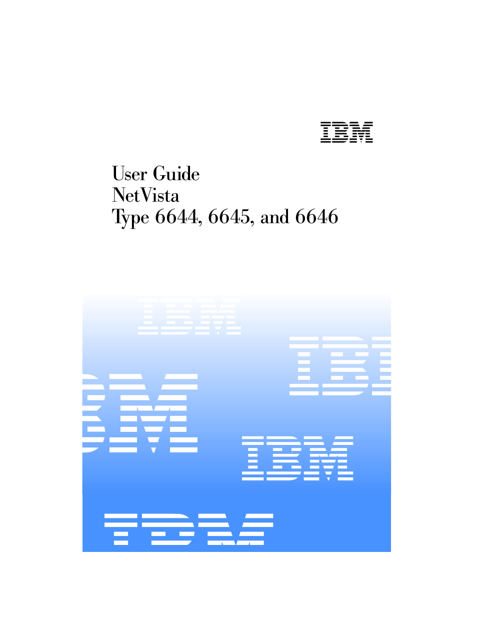 IBM 6644 User Manual | 100 pages