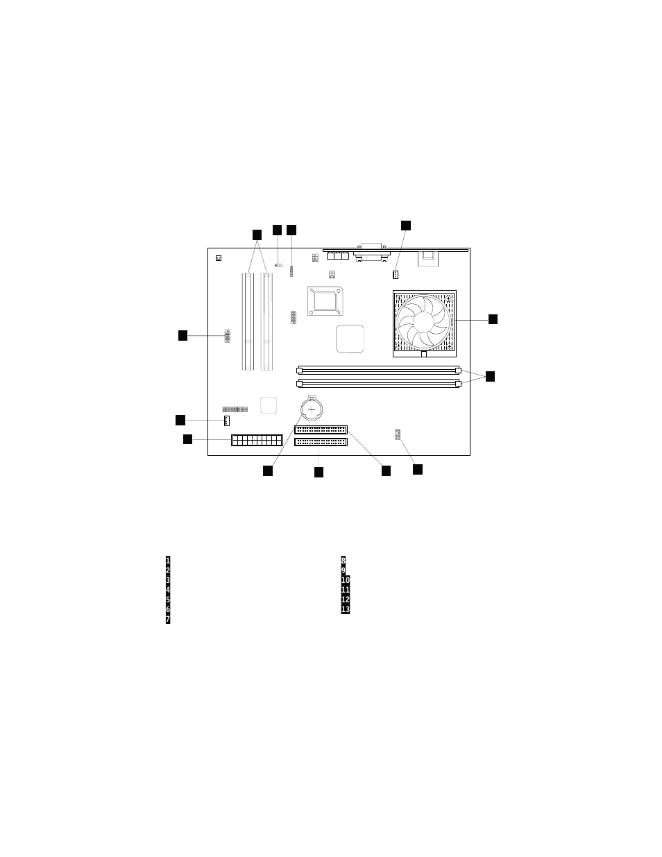 System board | IBM 6644 User Manual | Page 48 / 100