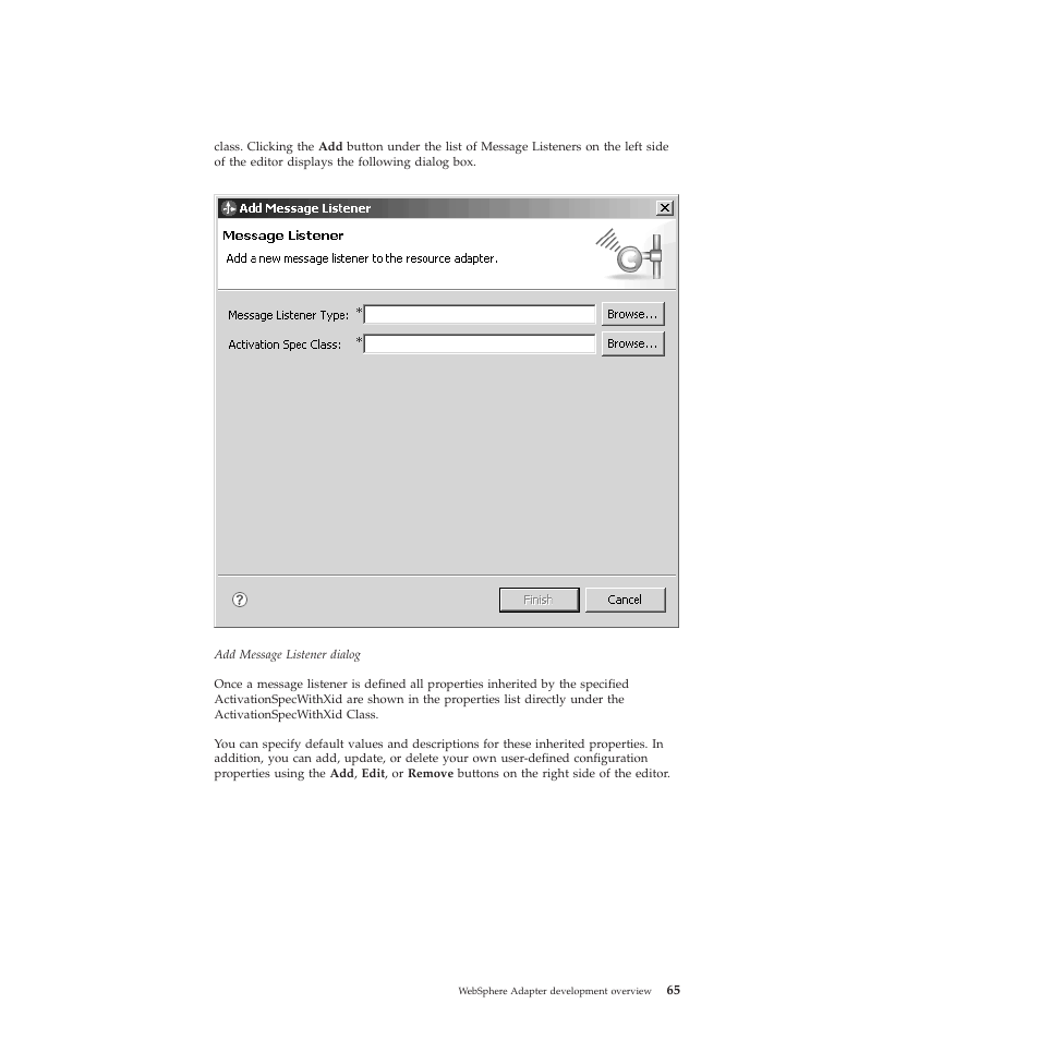 IBM WebSphere Adapters User Manual | Page 71 / 226