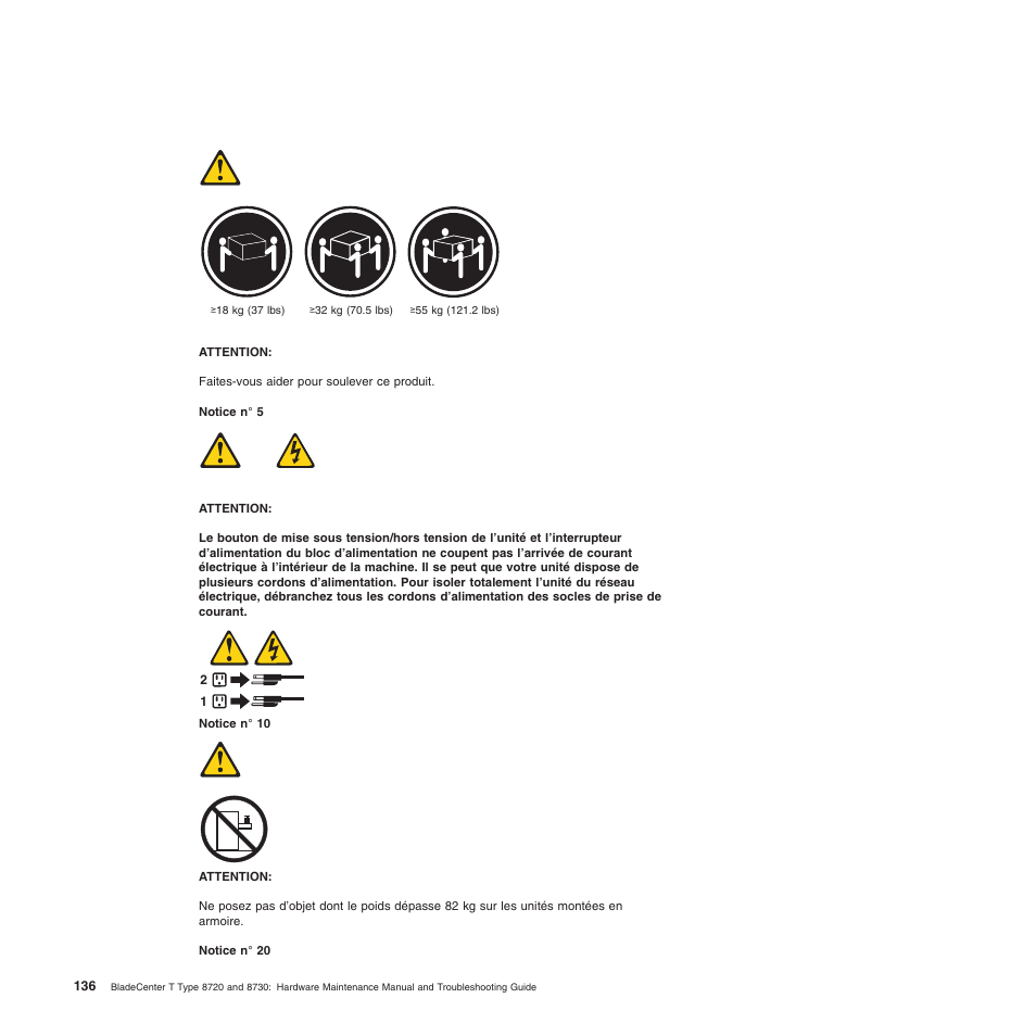 IBM BladeCenter T Type 8720 User Manual | Page 146 / 180