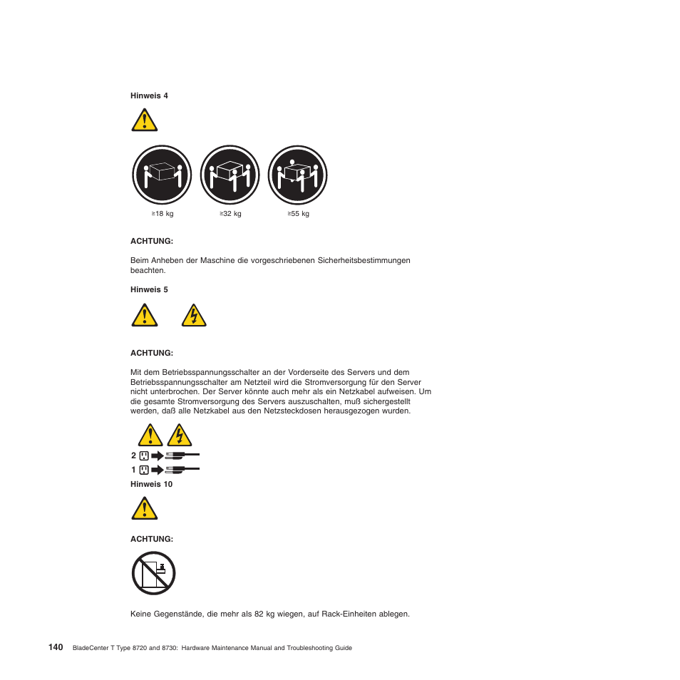 IBM BladeCenter T Type 8720 User Manual | Page 150 / 180