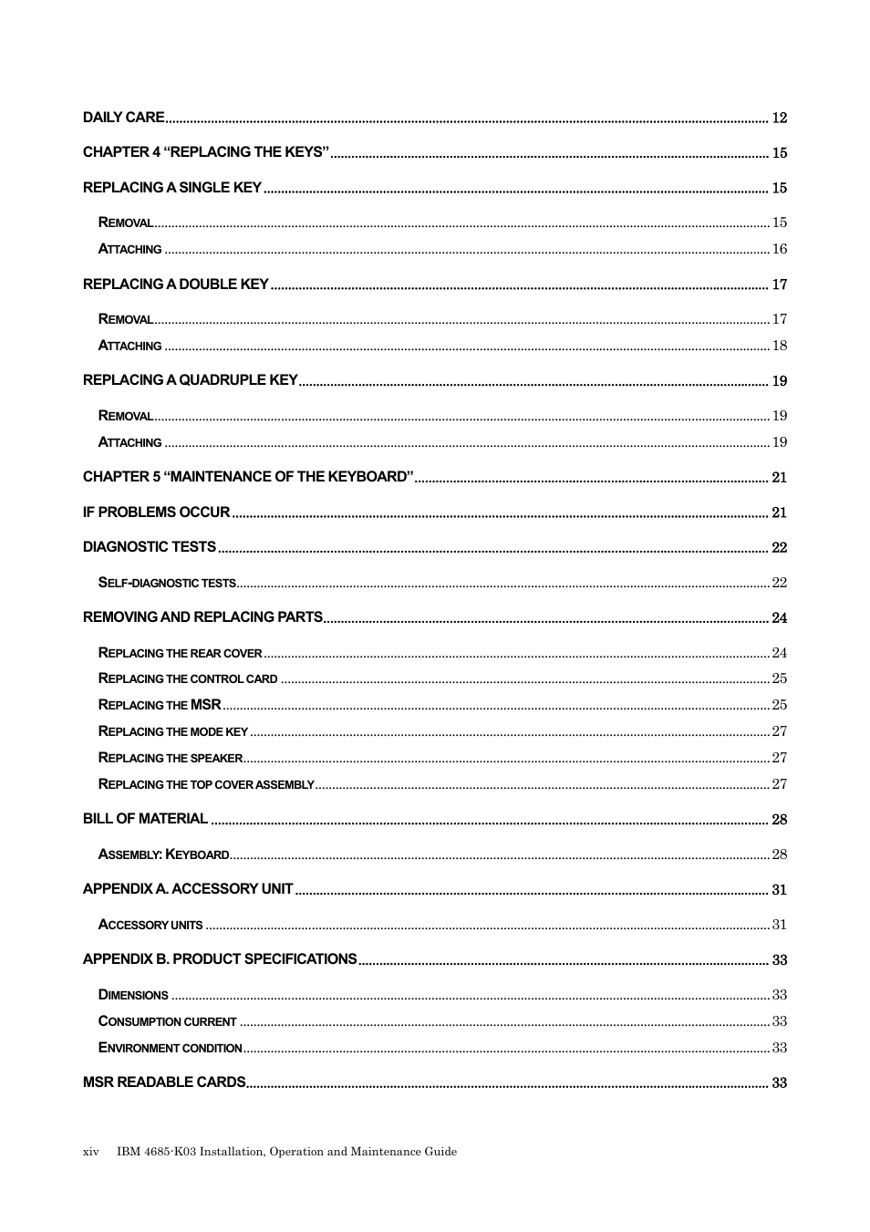 IBM 4685-K03 User Manual | Page 14 / 50