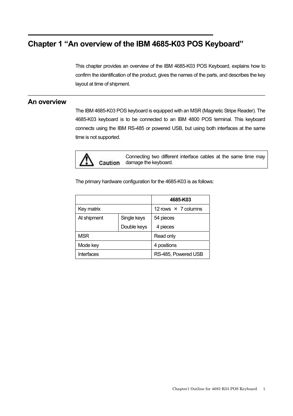 An overview | IBM 4685-K03 User Manual | Page 15 / 50
