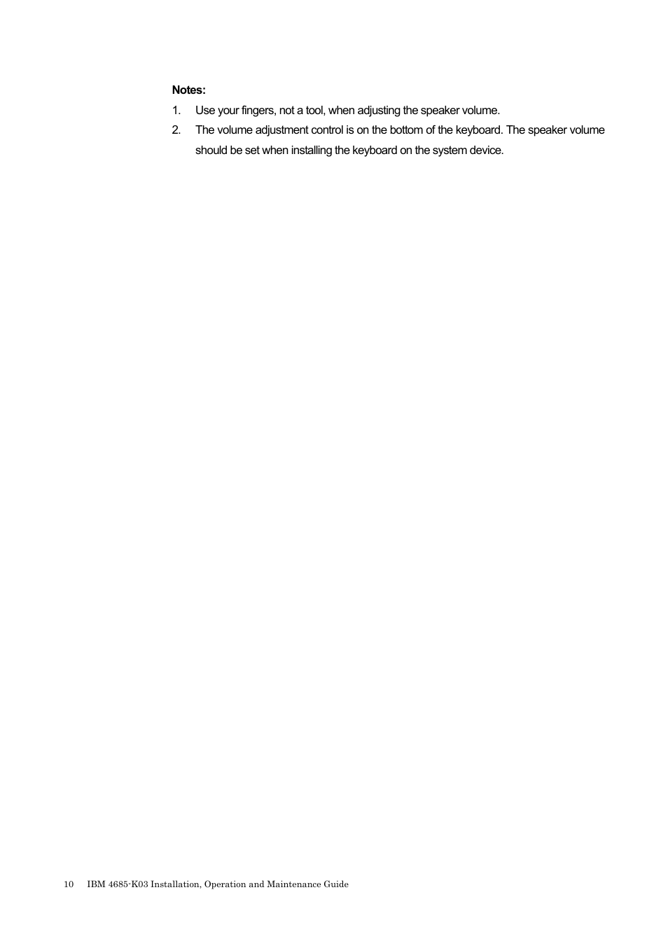IBM 4685-K03 User Manual | Page 26 / 50
