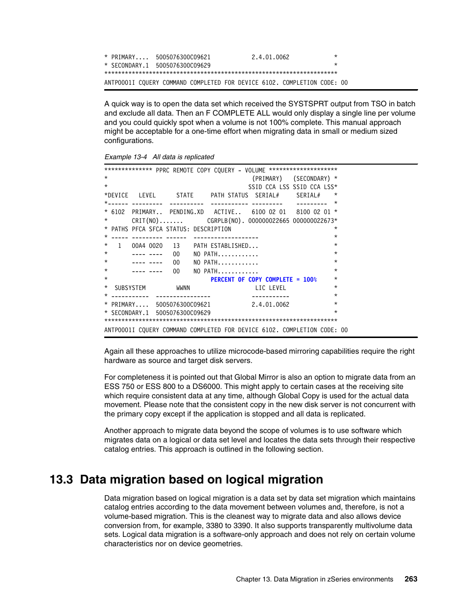 3 data migration based on logical migration | IBM TotalStorage DS6000 Series User Manual | Page 287 / 406