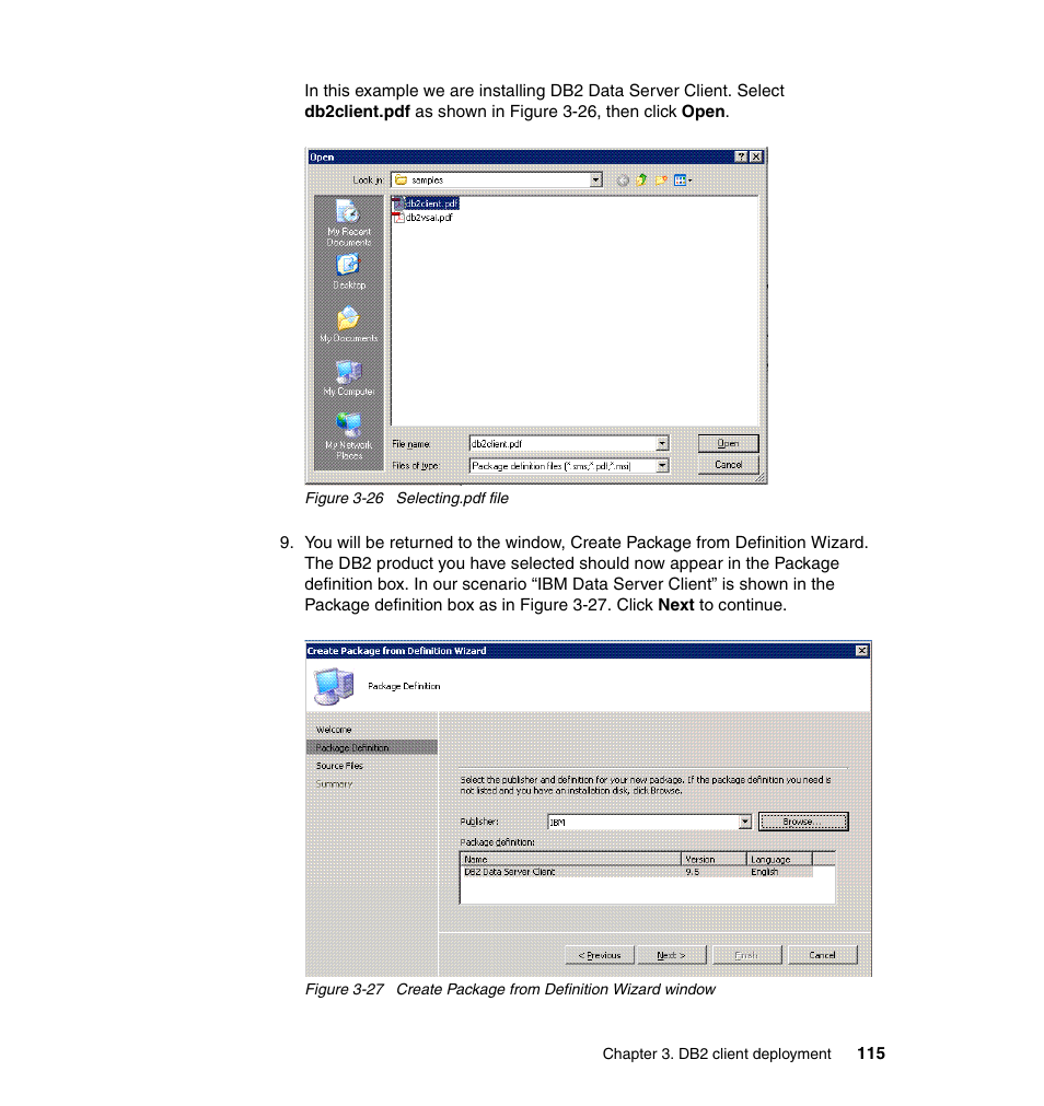 IBM Data Server DB2 User Manual | Page 129 / 298