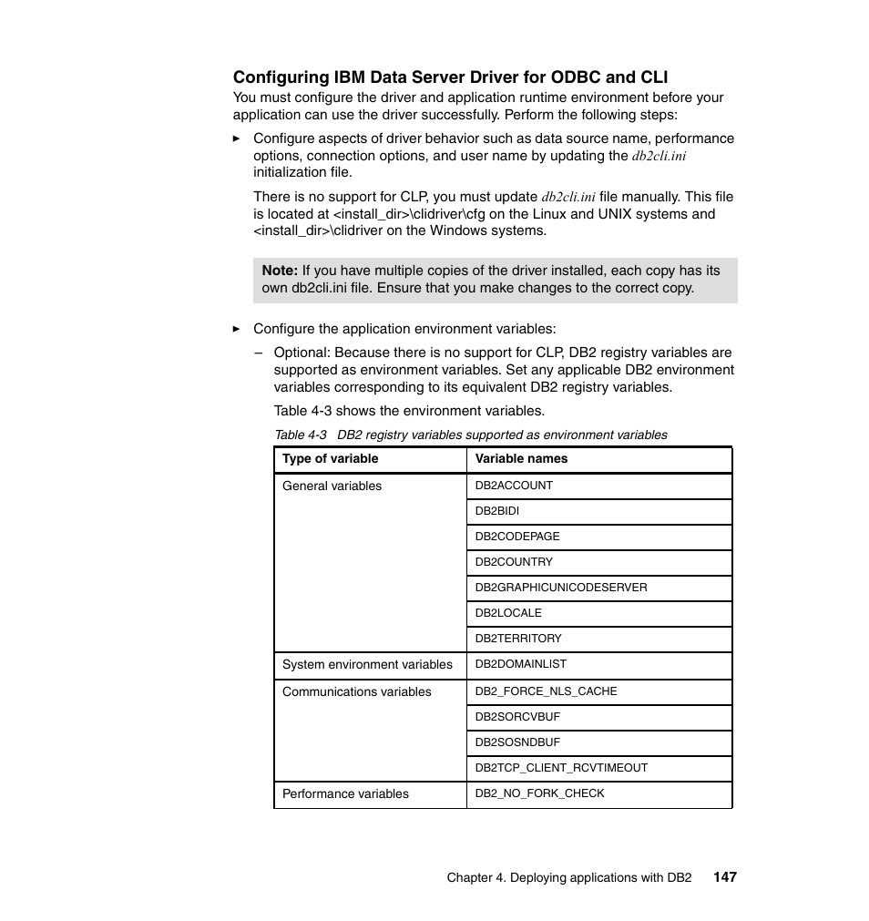 IBM Data Server DB2 User Manual | Page 161 / 298