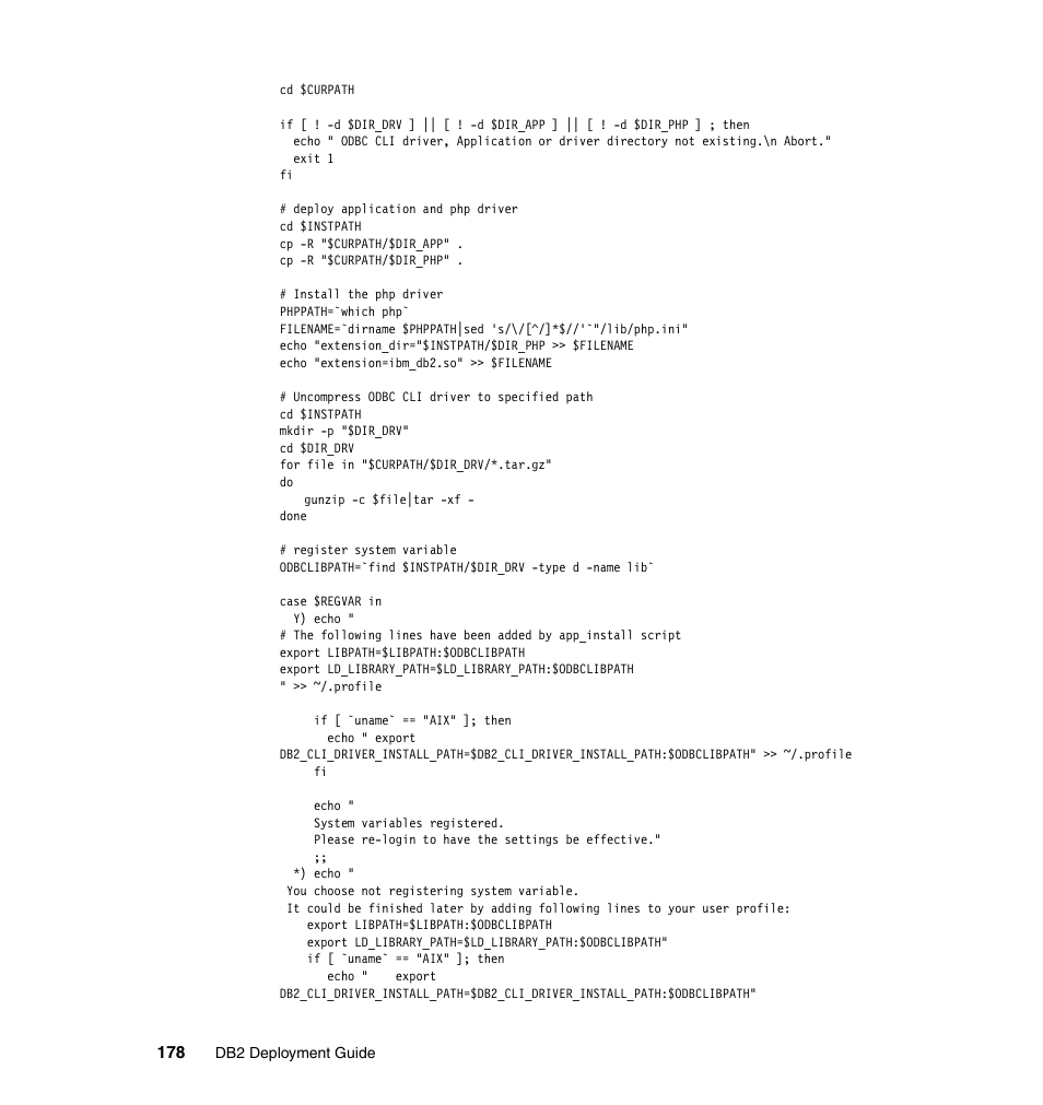 IBM Data Server DB2 User Manual | Page 192 / 298