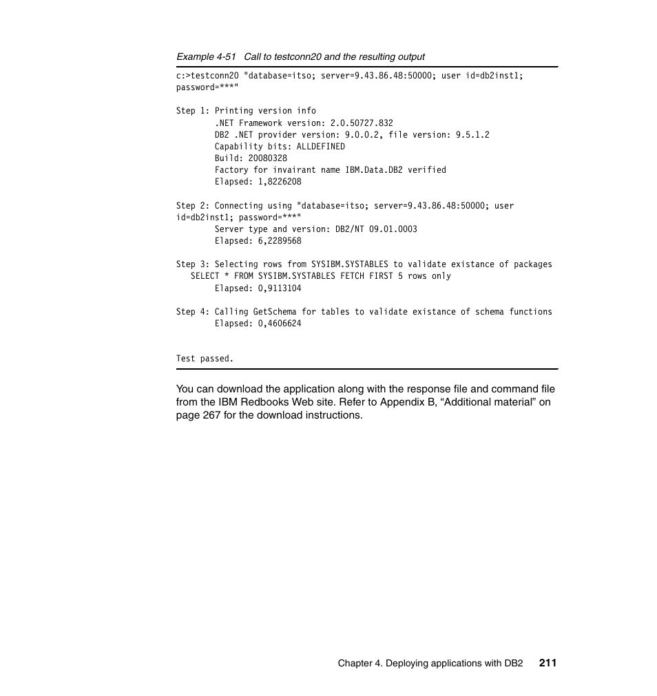 IBM Data Server DB2 User Manual | Page 225 / 298