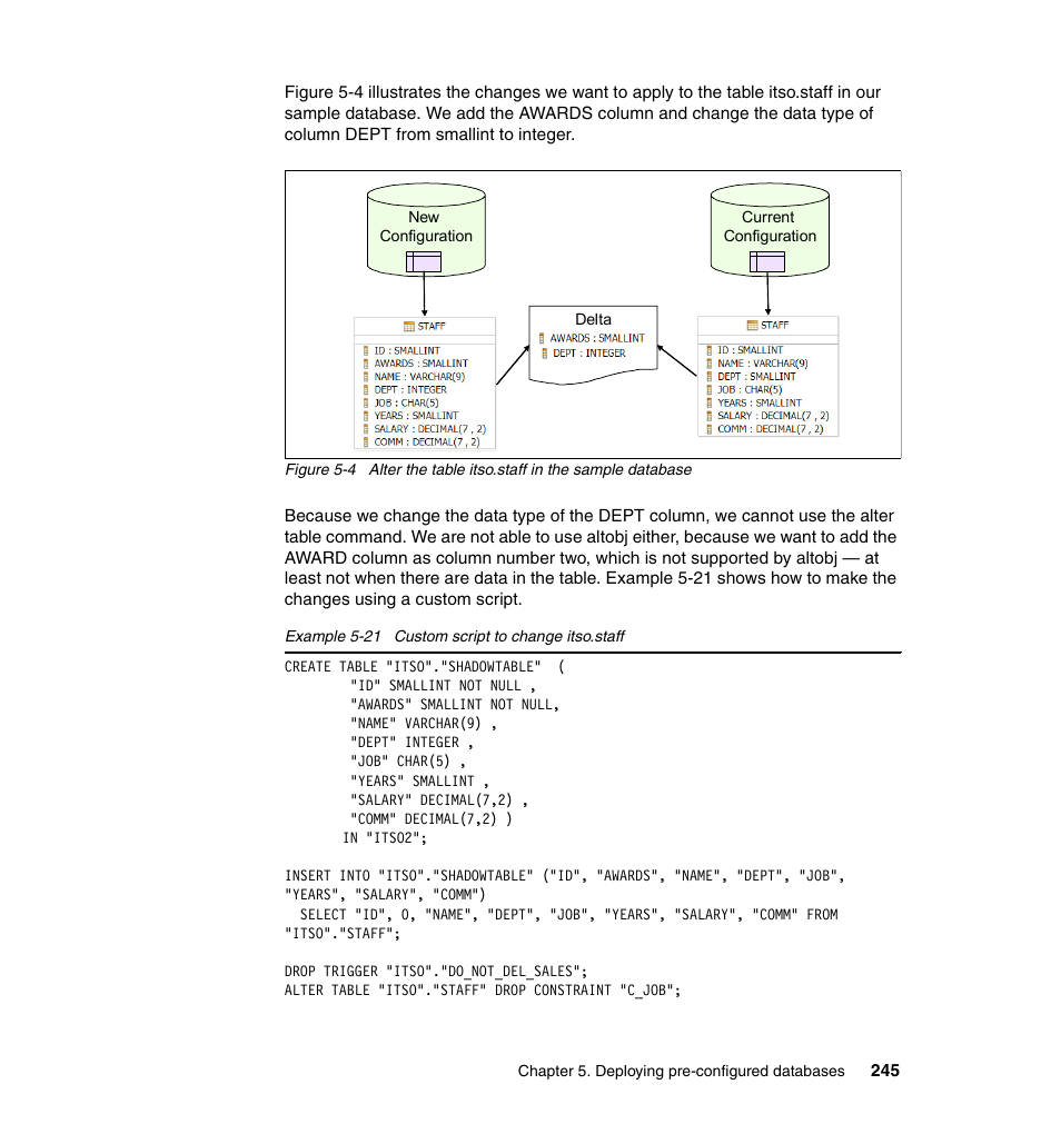 IBM Data Server DB2 User Manual | Page 259 / 298