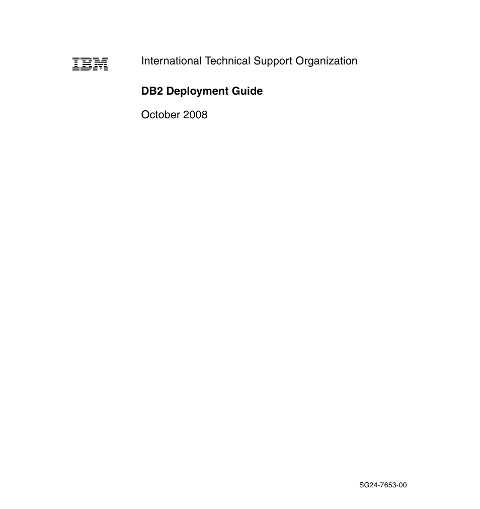 IBM Data Server DB2 User Manual | Page 3 / 298