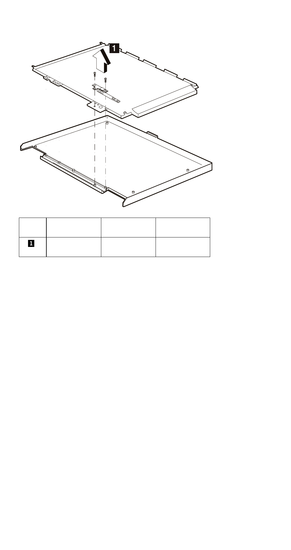 Lcd right hinge and lcd diaper | IBM 310ED User Manual | Page 74 / 120