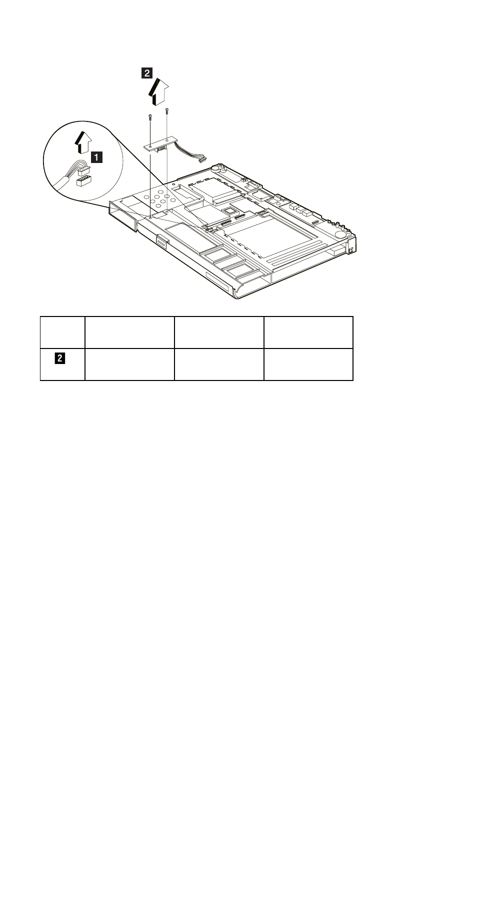 Battery connector board | IBM 310ED User Manual | Page 79 / 120