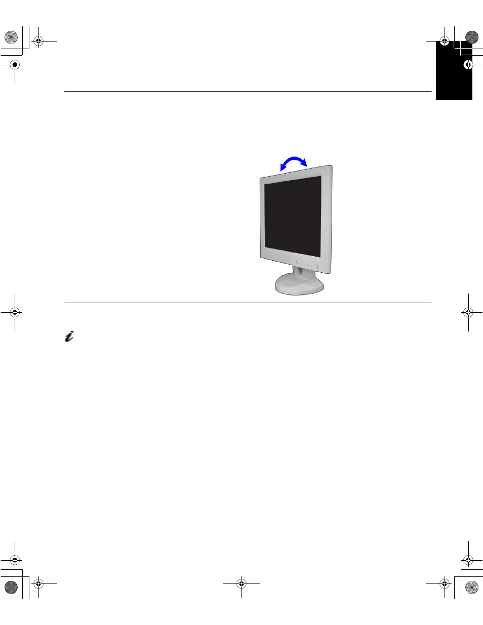 Adjusting the monitor position, Working practices | IBM 31P6260 User Manual | Page 5 / 29