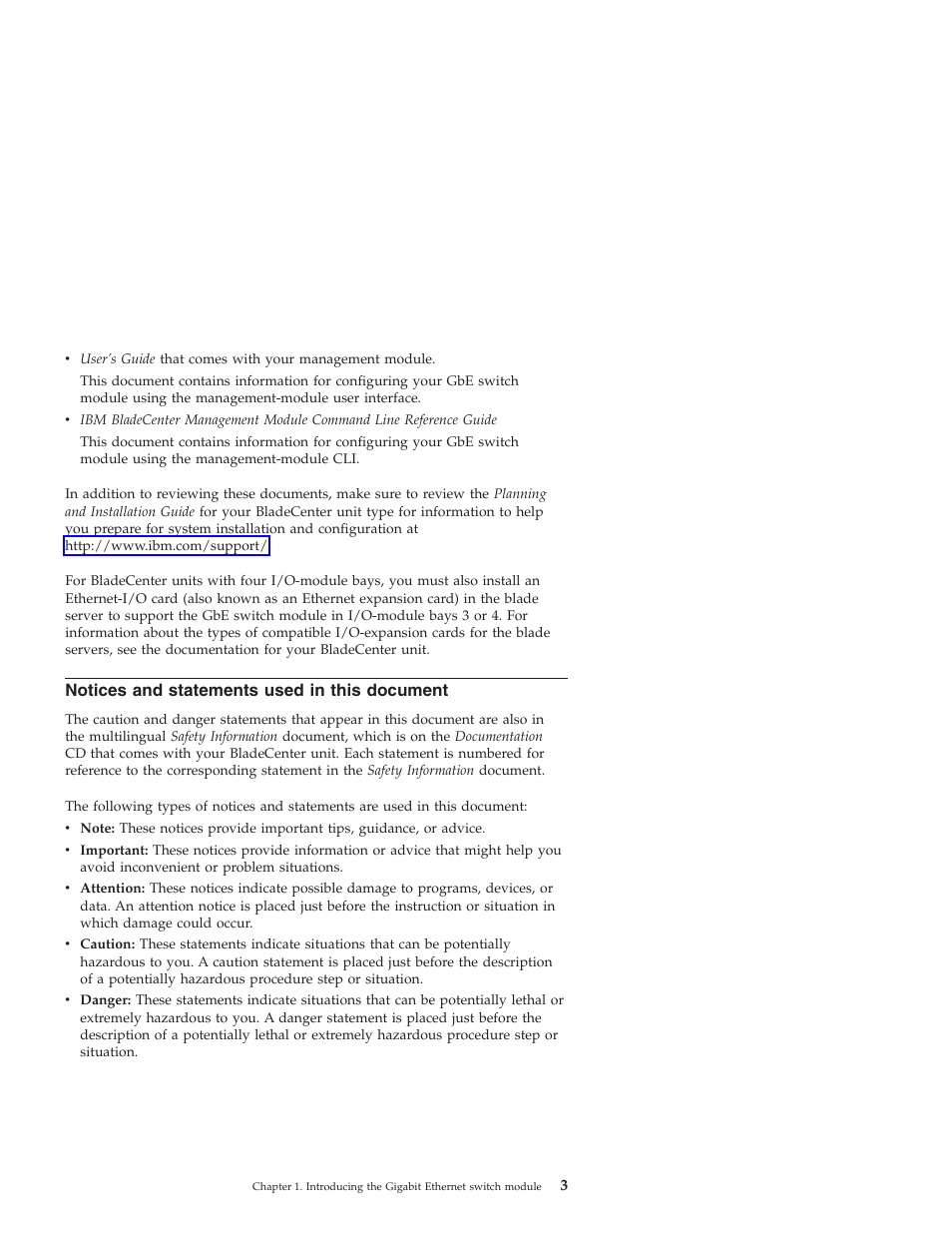 Notices and statements used in this document, Notices, Statements | Used, This, Document | IBM Nortel 10 User Manual | Page 13 / 90