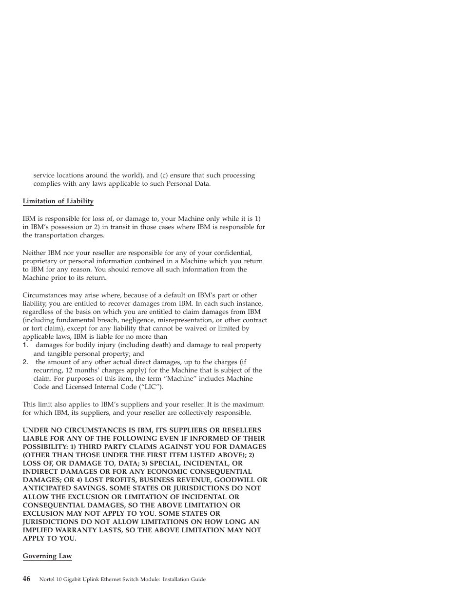 IBM Nortel 10 User Manual | Page 56 / 90