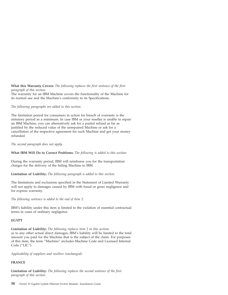 IBM Nortel 10 User Manual | Page 68 / 90
